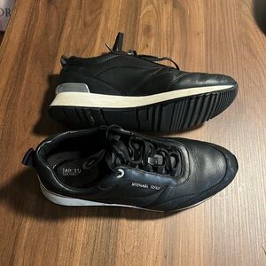 Michael Kors Black and Silver women’s  Sneakers size 8.5